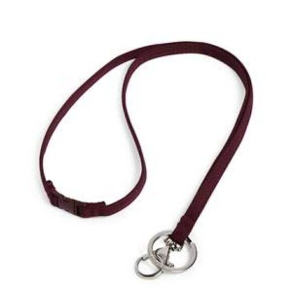 🆕NWT
VERA BRADLEY Breakaway Lanyard in Microfiber - MULLED WINE - Picture 1 of 2